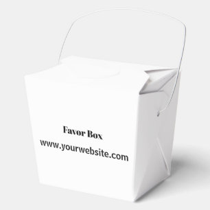 Einfaches Werbemittel Take Out 3"x2,25"x3,125" Geschenkschachtel