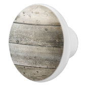 Einfaches Western Landhaus Graues Barnholz Keramikknauf (Rechts)