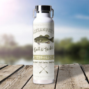 Einfaches Whimsical Fun Fischen Fisherman Bait Trinkflasche