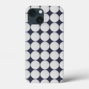 Einfaches White in Midnight Blue Case-Mate iPhone Hülle