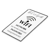Einfaches WiFi-Schild Magnet (Linke Seite)