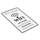Einfaches WiFi-Schild Magnet (Rechte Seite)