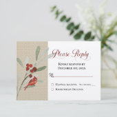 Einfaches Wintervergnügen mit Kardinal (Stehend Vorderseite)