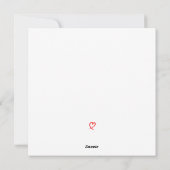 Einfaches Wohlgefallenes Vatertag vom Hund Feiertagskarte (Rückseite)