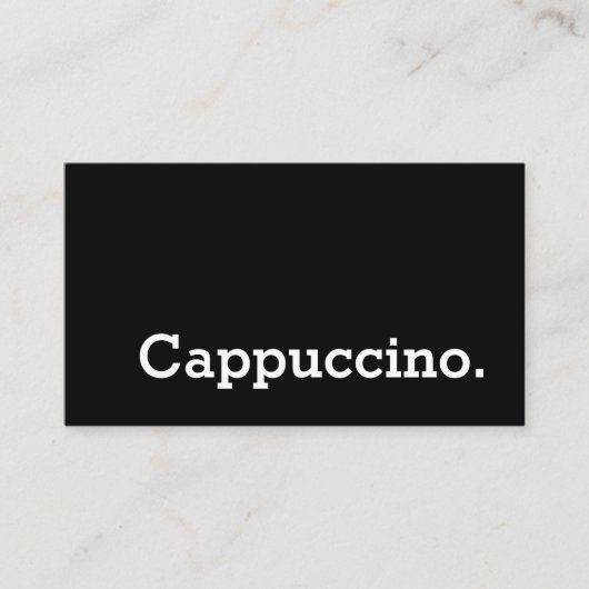 Einfaches Wort-dunkle Treuekarte (Vorderseite)