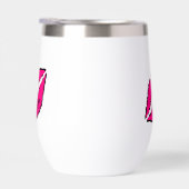 Einfaches Zebra mit rosa Lippen Personalisiert (Rechts)