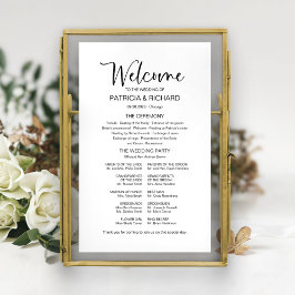 Einfaches Zeichen für moderne kalligraphische Hoch Poster