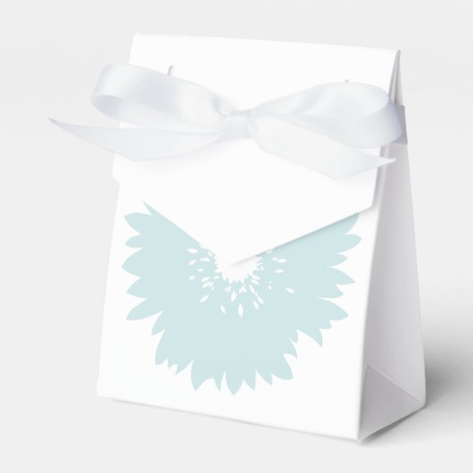 Einfachheit Blue Blume Geschenkschachtel (Vorderseite)