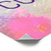 Einfachheit der Geduld Poster (Ecke)