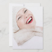 Einfachheit der Graduierung Einladung (Rückseite)