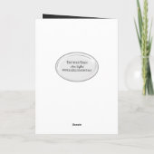 Einfachheit des Textwortes auf der Tafel Karte (Rückseite)