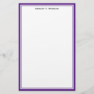 Einfachheit DIY Frame Personalisiert Stationierung Briefpapier