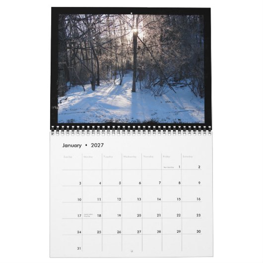 Einfachheit - Fotokalender Kalender (Jan 2027)