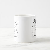 Einfachheit, Freundlichkeit, Dankbarkeit, Anmut Kaffeetasse (Mittel)
