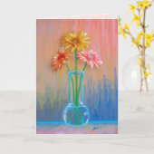 Einfachheit Karte (Gelbe Blume)