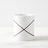 Einfachheit Minimalistische Unendlichkeit Liebe Pa Kaffeetasse (Mittel)