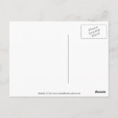 Einfachheit Postkarte (Rückseite)