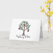 Einfachheit und Freude Karte (Gelbe Blume)