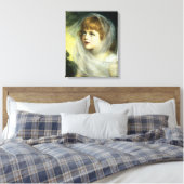 Einfachheit und Unschuldigkeit, 1900 Leinwanddruck (Insitu (Schlafzimmer))