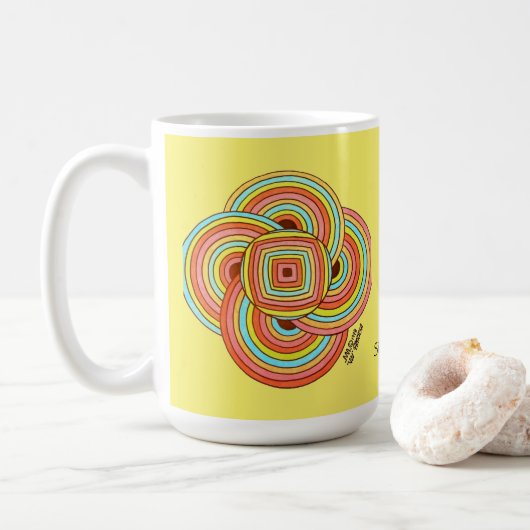 Einfachheit unsere wahre Tasse (Mit Donut)