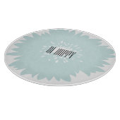 Einfachheits-Blau-Blume Schneidebrett (Ecke)