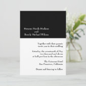 Einfachheits-Einladungen Einladung (Stehend Vorderseite)