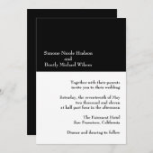 Einfachheits-Einladungen Einladung (Vorne/Hinten)