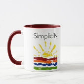 Einfachheits-Tasse Tasse (Links)