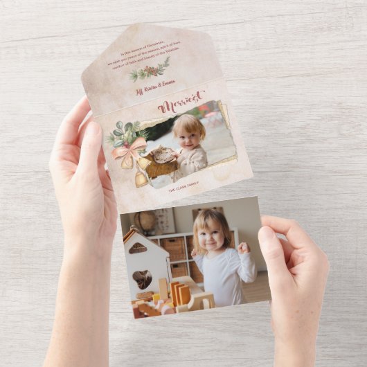 Einfachste Skripte & Blume/Tornieren Antiquitätenp All In One Einladung (Abreißen)