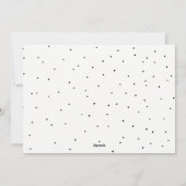 Einfachste Weihnachten Modernes Minimales Script-F (Rückseite)