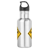 Einfahrt in Bagpipe Edelstahlflasche (Rückseite)