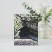 Einfahrt in die Höhle - Postkarte (Stehend Vorderseite)