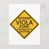 Einfahrt in die Viola Zone Postkarte (Vorderseite)