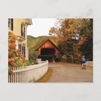 Einfahrt in Holz Postkarte