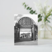Einfahrt nach North Pier B/W Postkarte (Stehend Vorderseite)