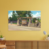 Einfahrt nach Whiteface Highway Leinwanddruck (Insitu (Wohnzimmer))