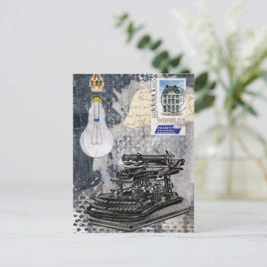 Einfall Postkarte (Stehend Vorderseite)