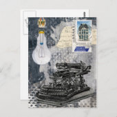 Einfall Postkarte (Vorne/Hinten)