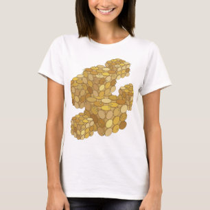 Einfallsreiches Grau ABSTRACT ART Grafikdesign T-Shirt