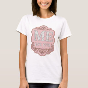 Einfallsreiches Grau ME EST 1973 Fettes Design T-Shirt