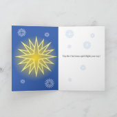 Einfaltkarte für die heilige Nacht Karte (Innenseite)