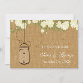 Einfaltspinsel Er sagte, sie sagte Brautparty-Spie