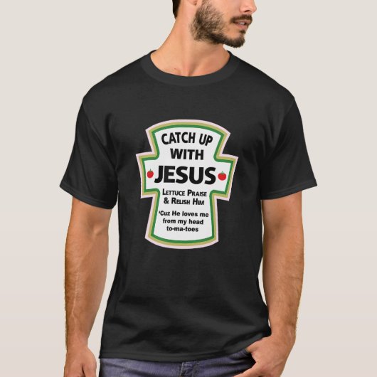 EINFANG MIT JESUS T - SHIRT Best Religion T-Shirt (Vorderseite)
