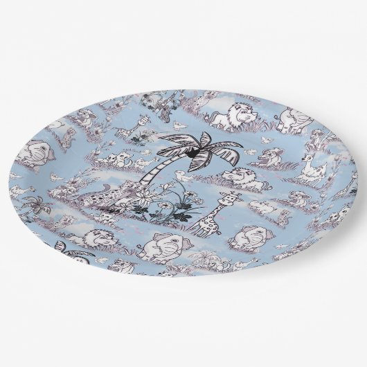 Einfärben zeichnend Kunst Pappteller (Schrägansicht)