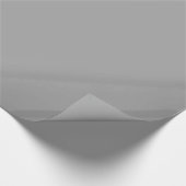 Einfarbig: Dunkelgrau Geschenkpapier (Ecke)