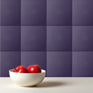 Einfarbig einfaches Pastell-Dunkelviolett Fliese