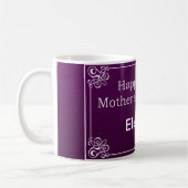 einfarbig glänzend, farbig, Hintergrund Kaffeetasse (Links)