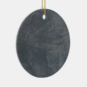 Einfarbig Grau Keramikornament (Rechts)