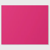 Einfarbig: Himbeere Geschenkpapier (Flach)