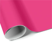 Einfarbig: Himbeere Geschenkpapier (Rolleneckpunkt)